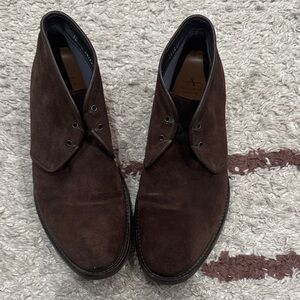 Aquatalia Golliard Dark Brown Chukka Boots